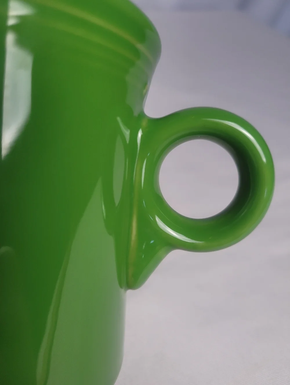 Fiestaware Shamrock Green Lot Of 2 Coffee Mugs Homer Laughlin